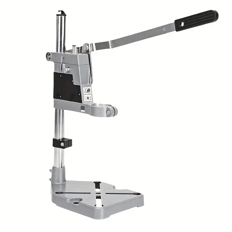Professional Grade Adjustable Drill Press Stand | Durable Metal Workbench Clamp with Rotary Tool Holder - No Power Needed, Ideal for Drilling & Repairing, DIY & Professional Use, Drill Accessories